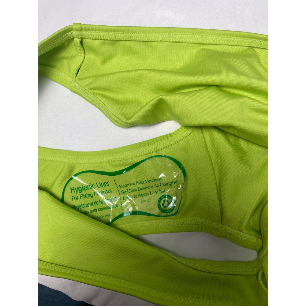Michael Michael Kors Neon Lime Bikini Bottoms Womens Large NWOT Swimwear - Picture 6 of 6